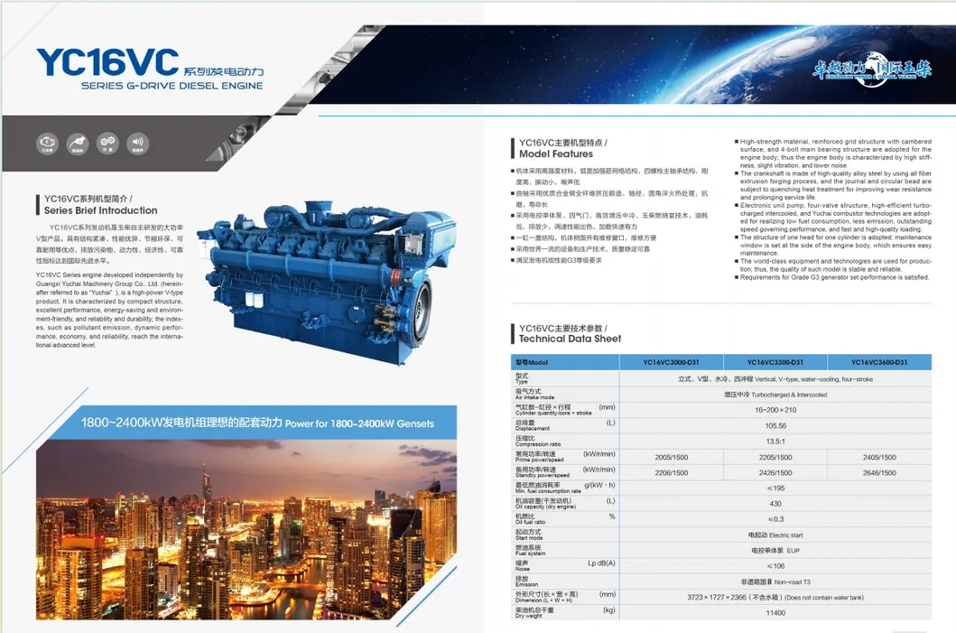 High-Performance 2000kw Diesel Generator for Dependable Energy Solutions