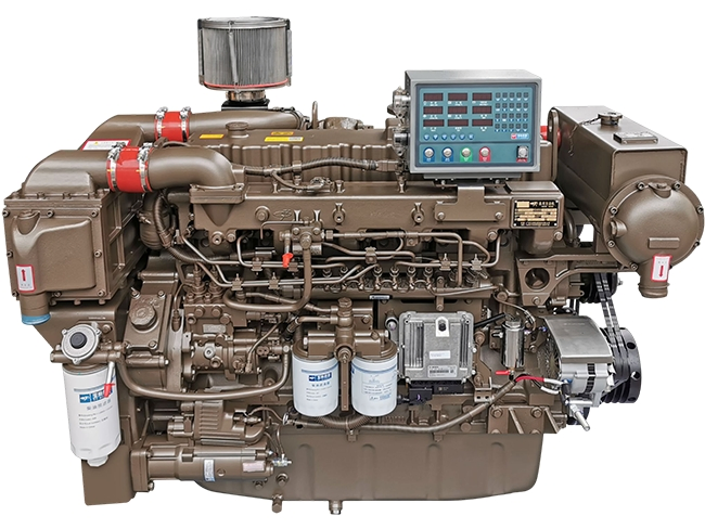 China Yuchai Marine Engine Yc6mk for Efficient Vessel Diesel Engine 260/280/300/320/330/350/410HP, 1500rpm/1800rpm/2100rpm