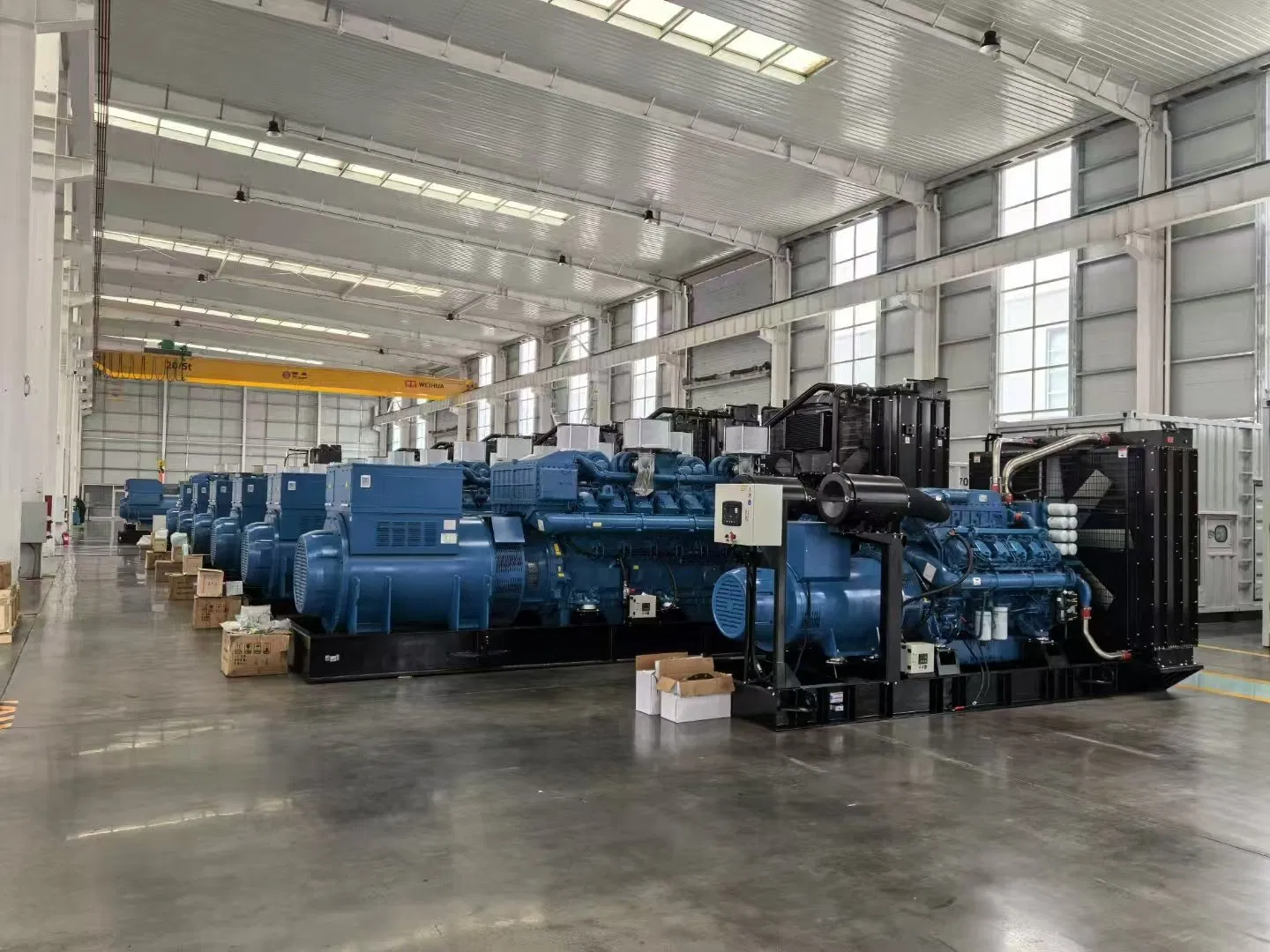 China Diesel Generating Set for Reliable Power 1500kw/50Hz Yuchai Generator Set