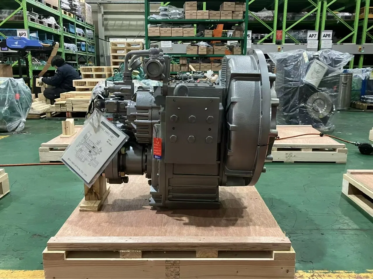 DMT550H Korea D-I Heavy Marine Transmission Gearbox, High-Performance China Di Gearbox Ratio 1.43/1.64/1.81/2.03/2.33/2.6/2.91with Centa Flexible Coupling