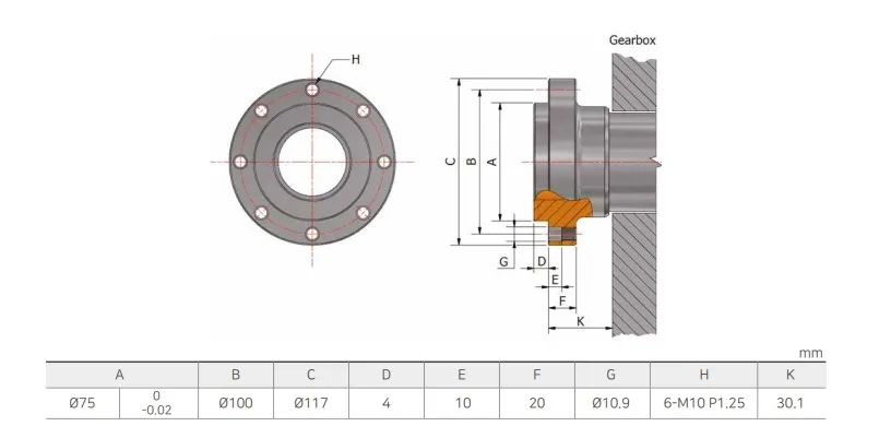 Korean Di Marine Transmission Gearbox for Enhanced Boat Dmt140h Gearbox