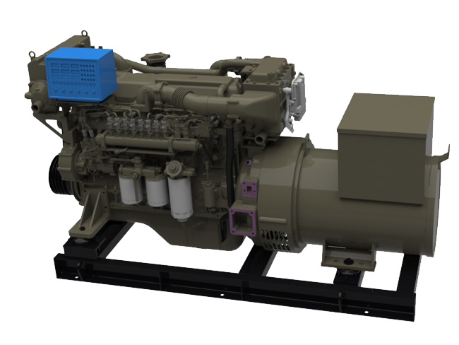 China High-Performance Yuchai Diesel Generator Set for Heavy-Duty Applications