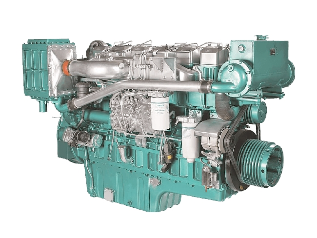 China High-Performance Yuchai Yc6t480L Marine Engine, 480HP, 352kw, 1800rpm